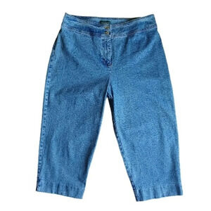 Lauren Jean Co Cropped High Rise Trouser Jeans Coastal Cowgirl Preppy Western 14
